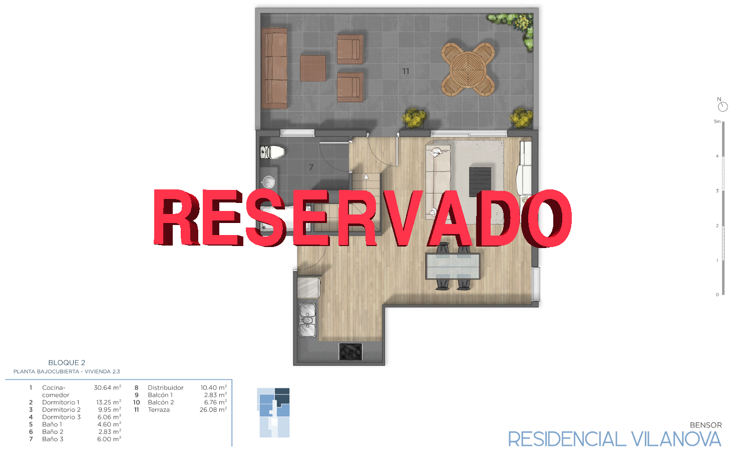 Dormitori de Dúplex en venda en Vilanova del Vallès amb Aire condicionat, Calefacció i Traster