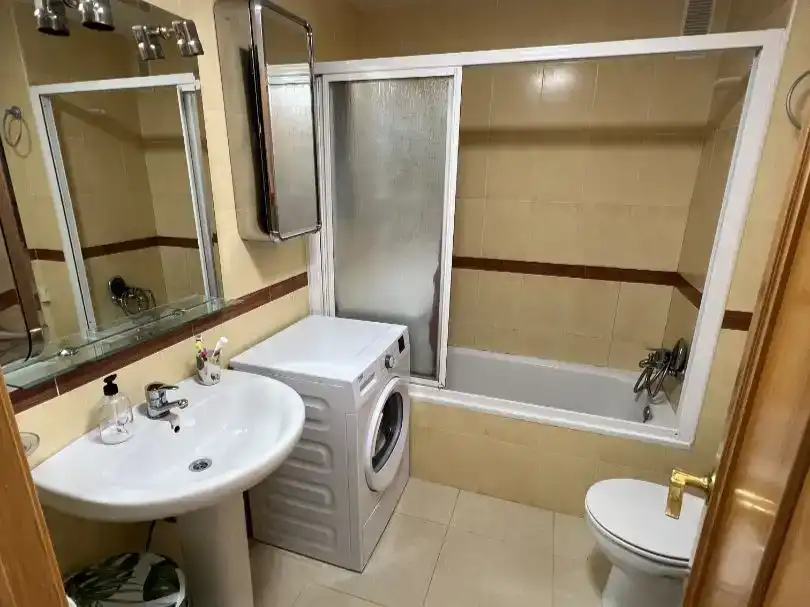 Bathroom of Flat for rent in El Ejido  with Air Conditioner, Swimming Pool and Balcony