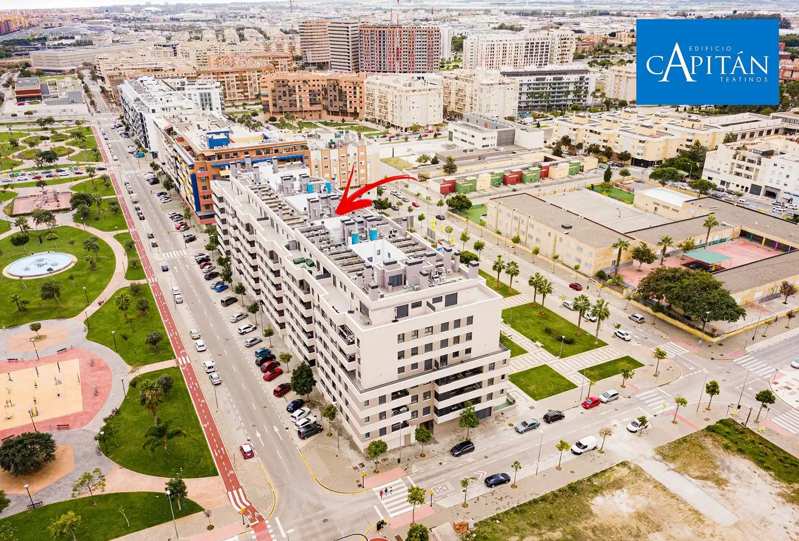 Exterior view of Flat for sale in Málaga  with Parquet flooring, Terrace and Storage room