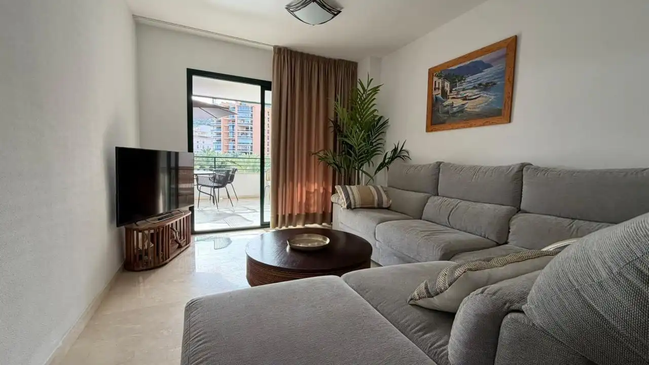 Living room of Apartments for rent in Villajoyosa / La Vila Joiosa  with Heating