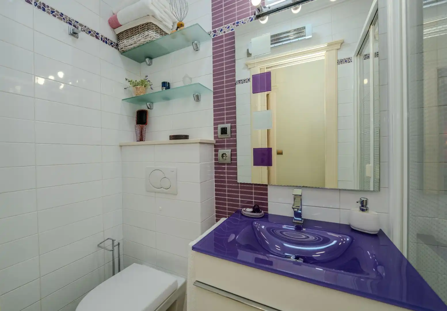 Bany de Apartament en venda en Ayamonte amb Aire condicionat, Calefacció i Moblat