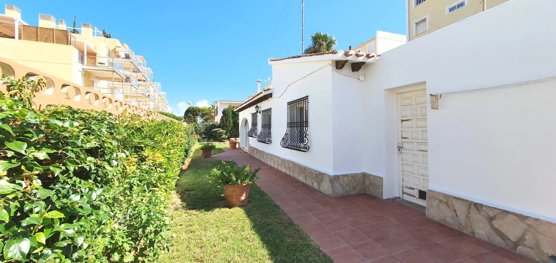 Exterior view of Houses for rent in Dénia  with Air Conditioner, Heating and Private garden