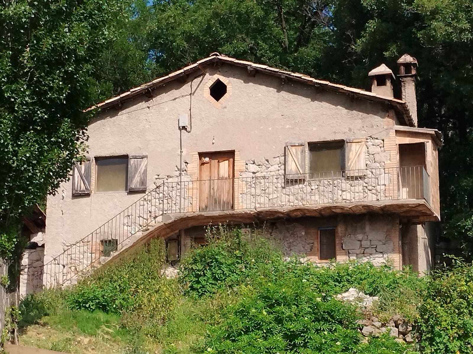 Exterior view of House or chalet for sale in  Barcelona Capital