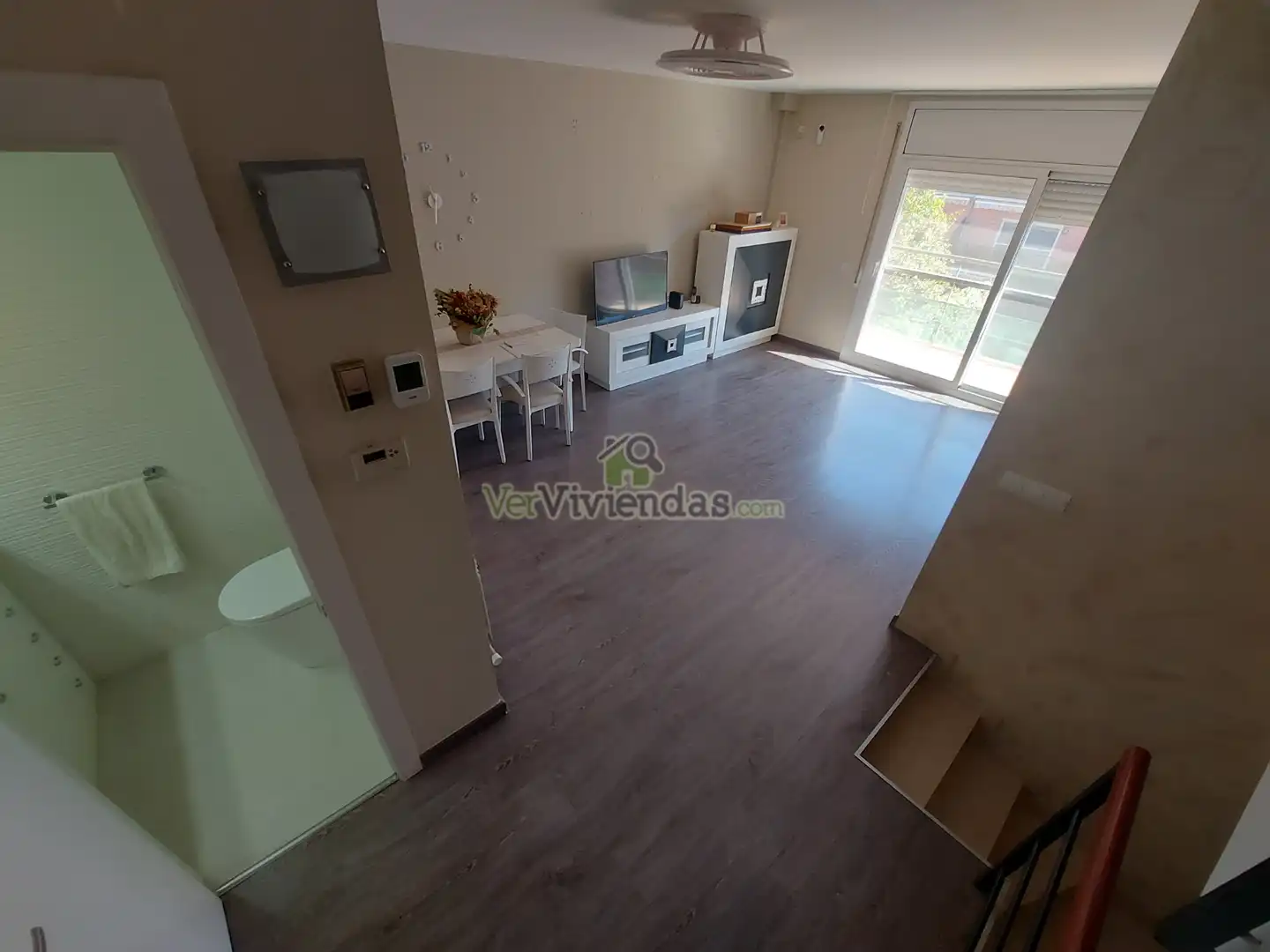 Sala de estar de Casa adosada en venta en Martorell con Aire acondicionado, Calefacción y Jardín privado