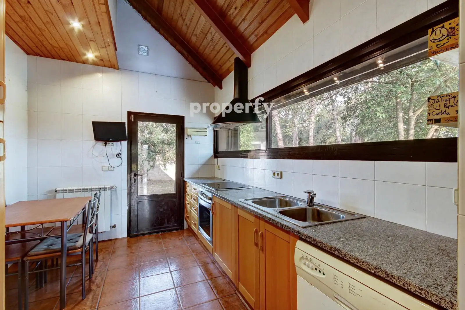 Kitchen of Houses for sale in Caldes de Malavella  with Heating, Private garden and Parquet flooring