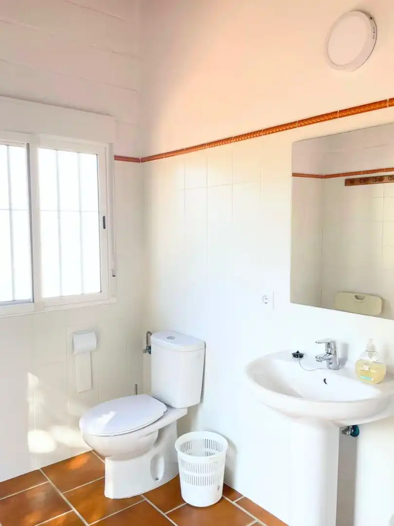 Bathroom of Houses for sale in Hinojos  with Air Conditioner, Heating and Private garden