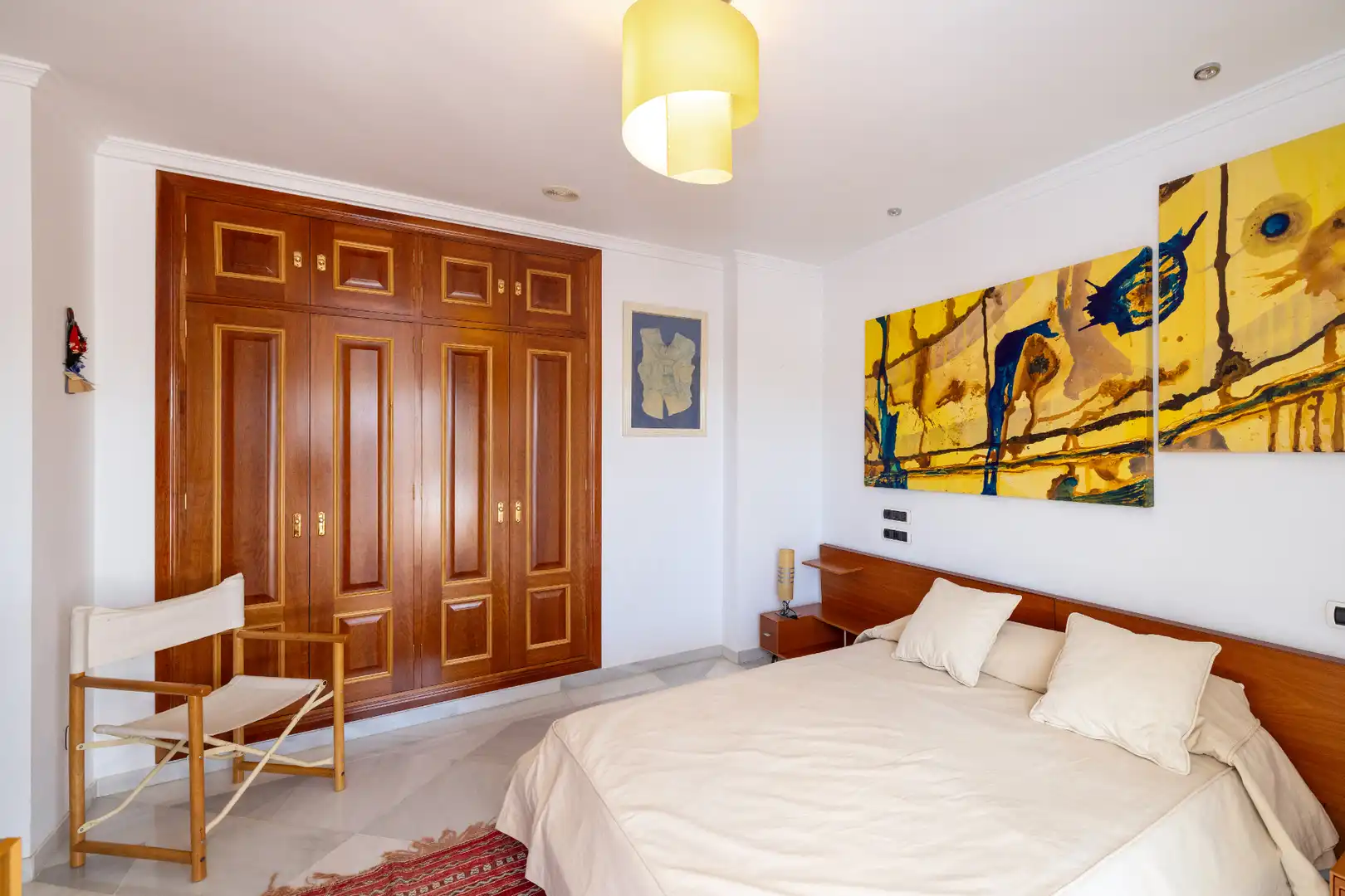 Habitación de Casa adosada en venta en Málaga con Aire acondicionado, Calefacción y Jardín privado