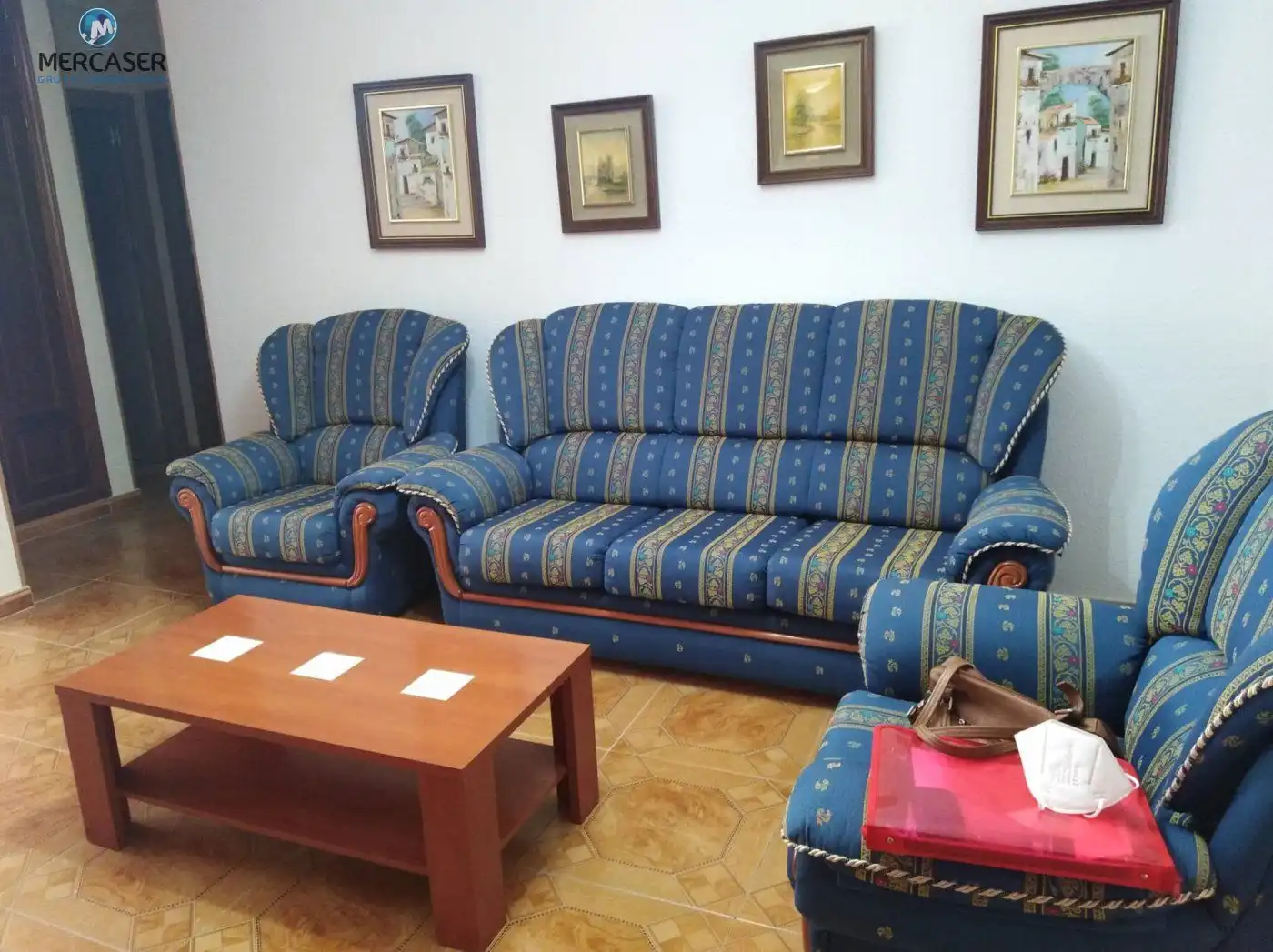 Sala d'estar de Pis de lloguer en Alcalá de Henares amb Calefacció i Moblat