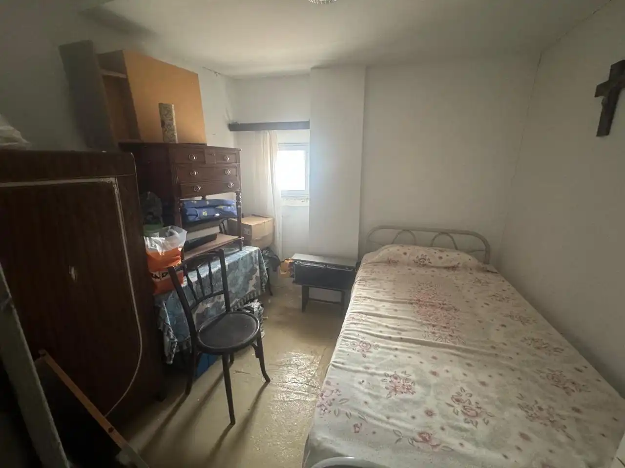Schlafzimmer von Haus oder Chalet zum Verkauf in Miedes de Aragón mit Privatgarten, Terrasse und Möbliert