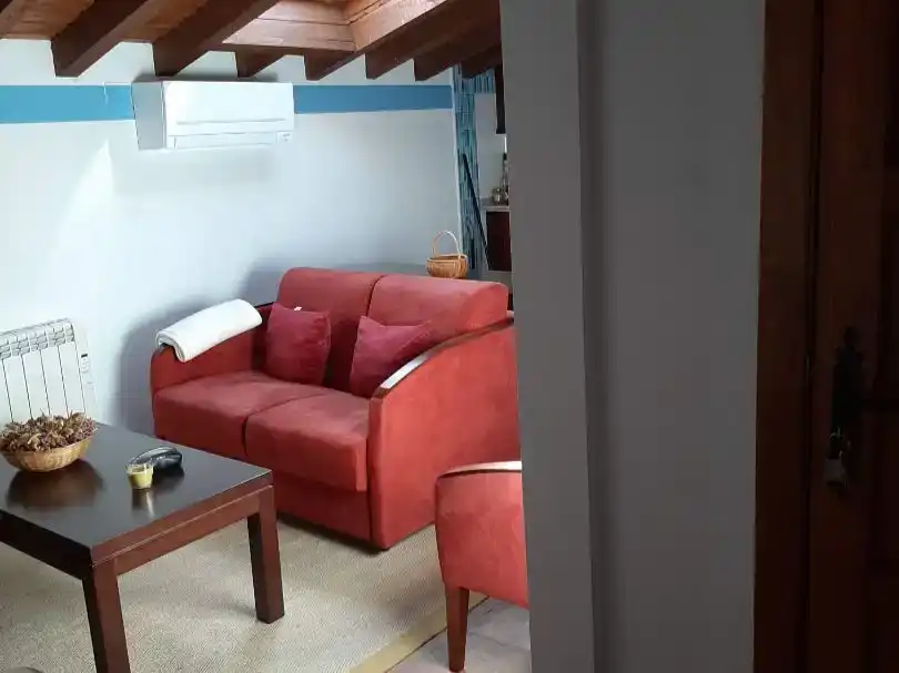 Living room of Flat for sale in La Garganta   with Air Conditioner and Furnished