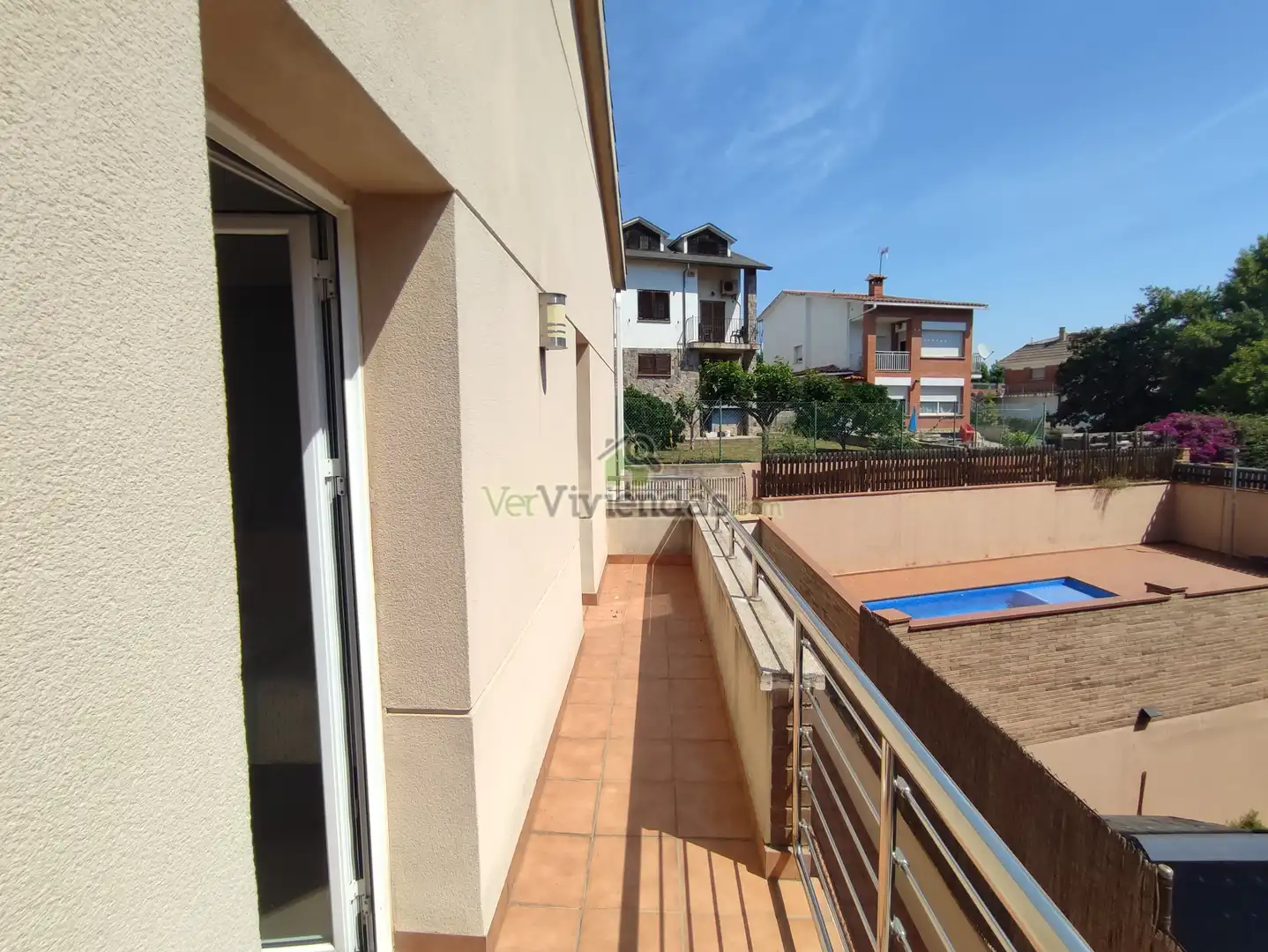 Terrassa de Casa o xalet en venda en Cerdanyola del Vallès amb Aire condicionat, Calefacció i Jardí privat