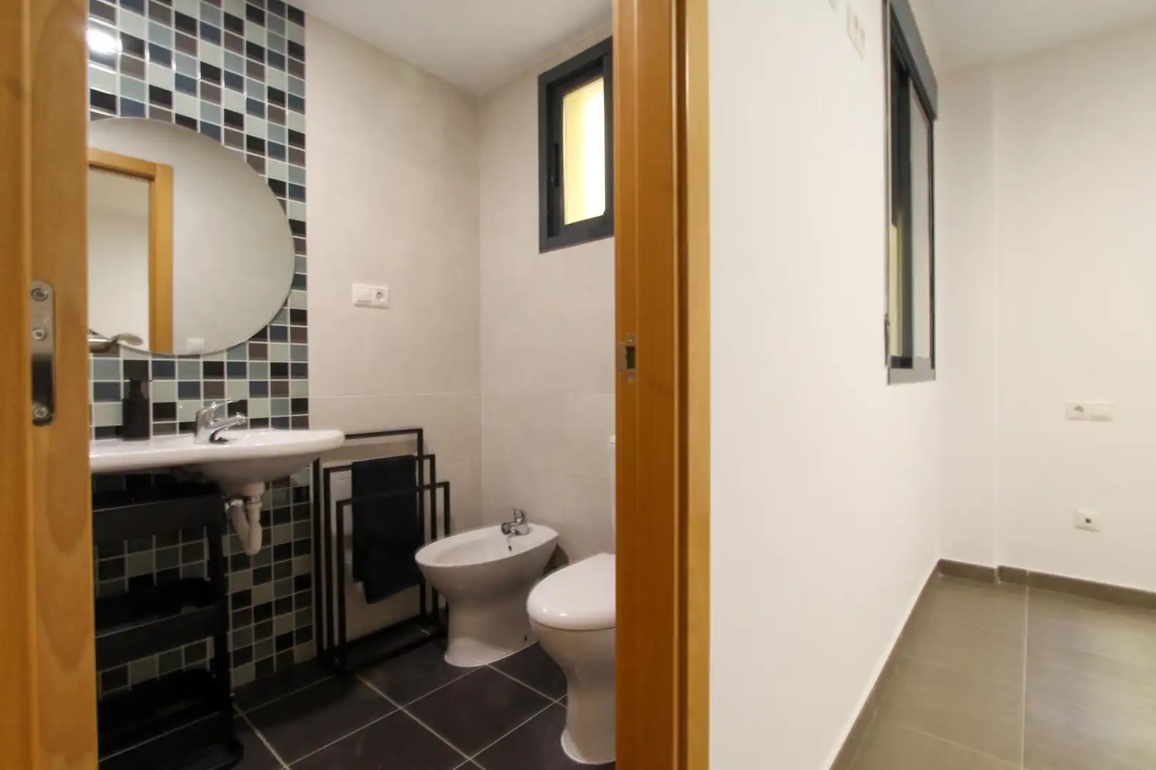 Bathroom of Flat for rent in Moncofa  with Air Conditioner, Heating and Balcony
