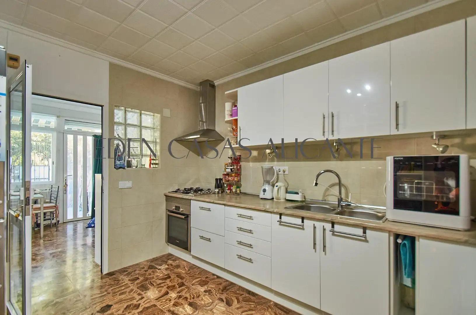 Cocina de Casa o chalet en venta en El Campello con Calefacción, Jardín privado y Terraza