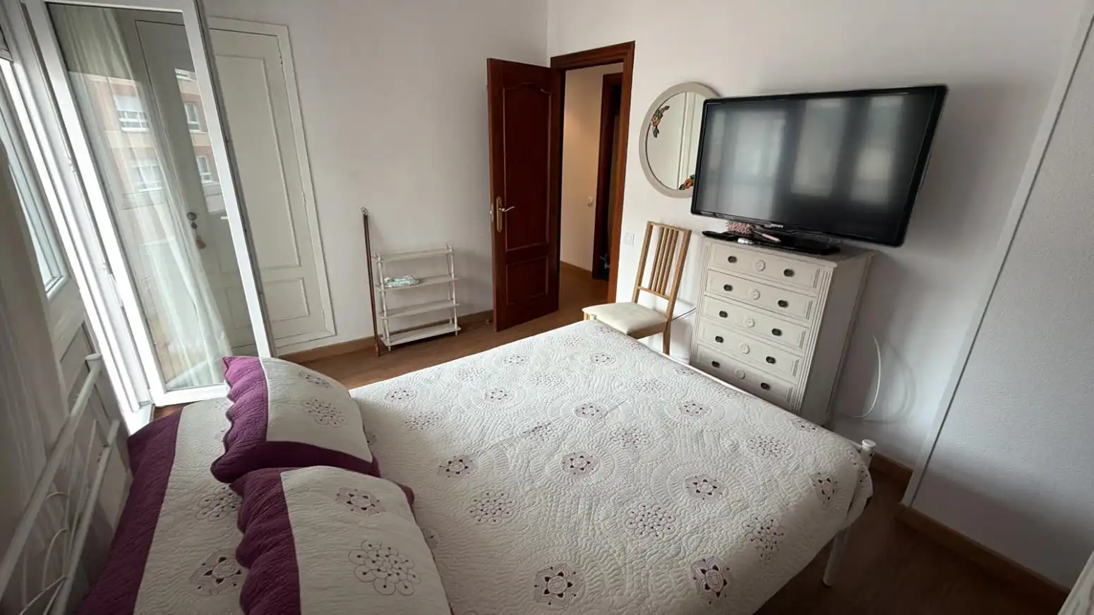 Bedroom of Flat for rent in Gijón   with Heating and Terrace