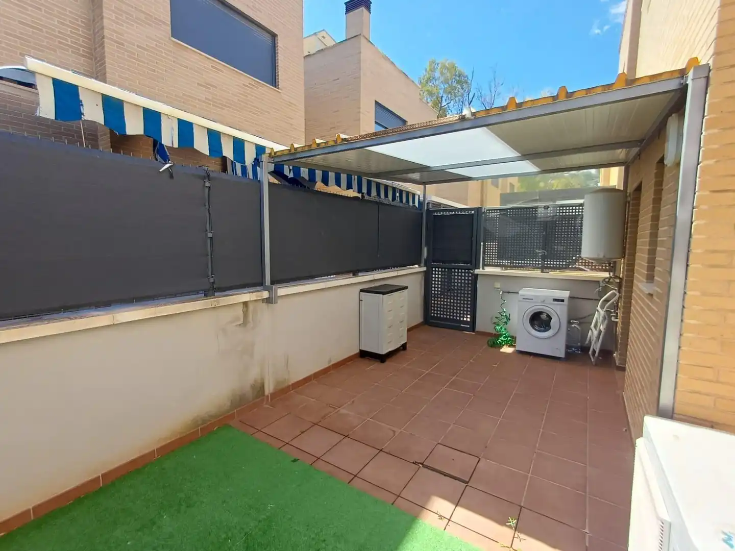 Terrasse von Erdgeschoss zur Miete in Murcia mit Klimaanlage, Heizung und Parkett