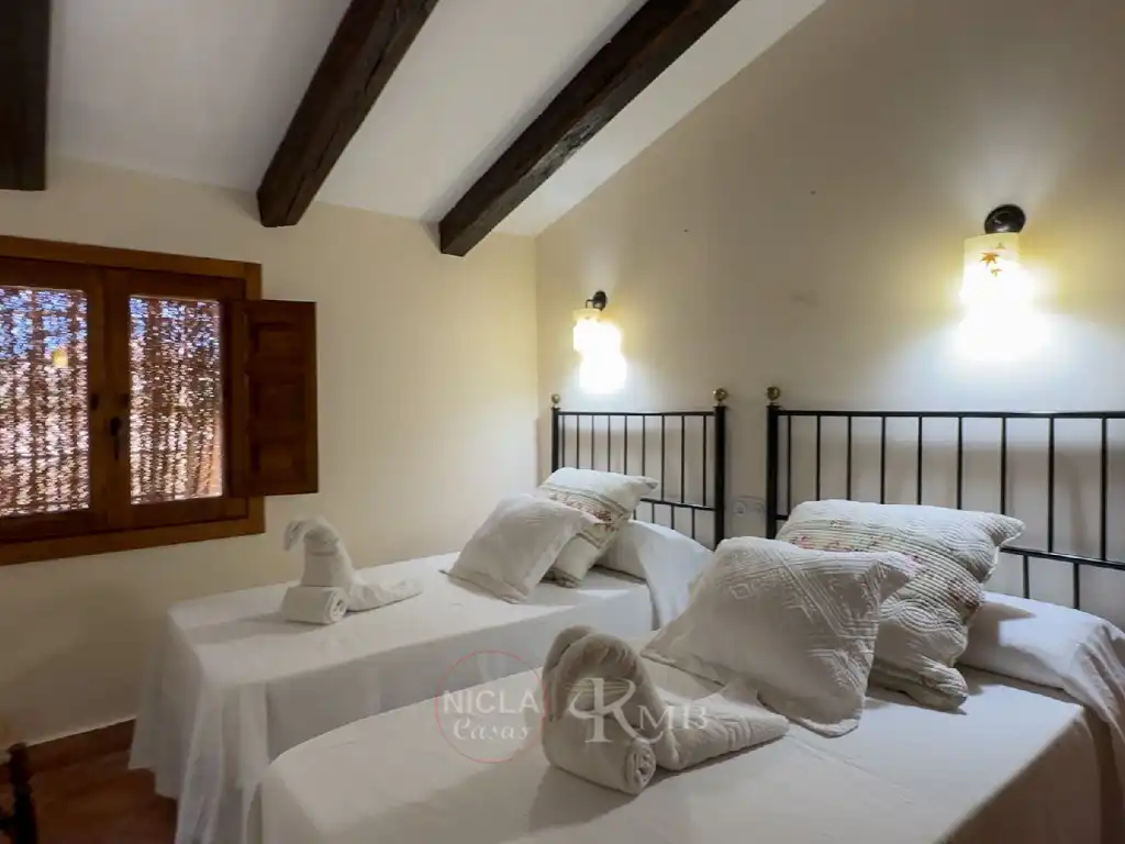 Bedroom of Houses for sale in Vélez-Blanco  with Air Conditioner, Terrace and Swimming Pool