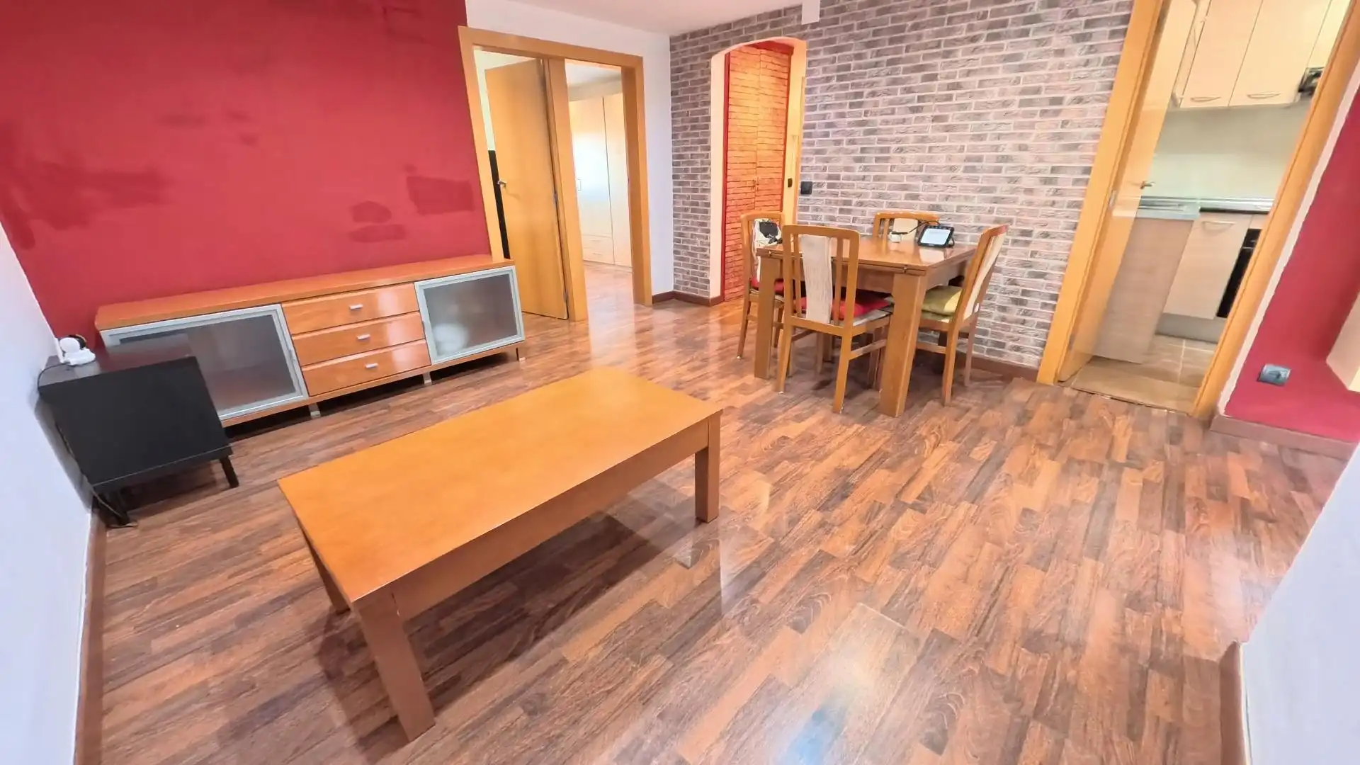 Wohnzimmer von Wohnung zum Verkauf in Barcelona mit Klimaanlage, Parkett und Möbliert