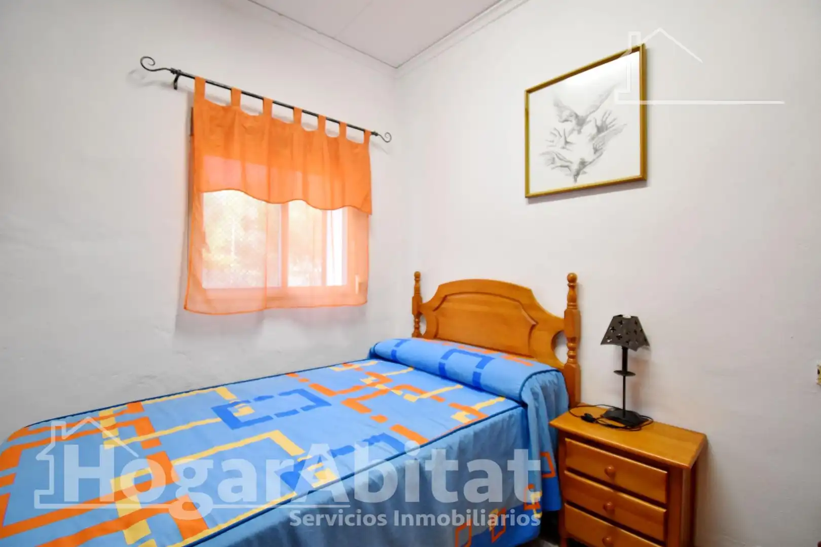 Habitación de Casa o chalet en venta en Simat de la Valldigna con Aire acondicionado, Calefacción y Jardín privado