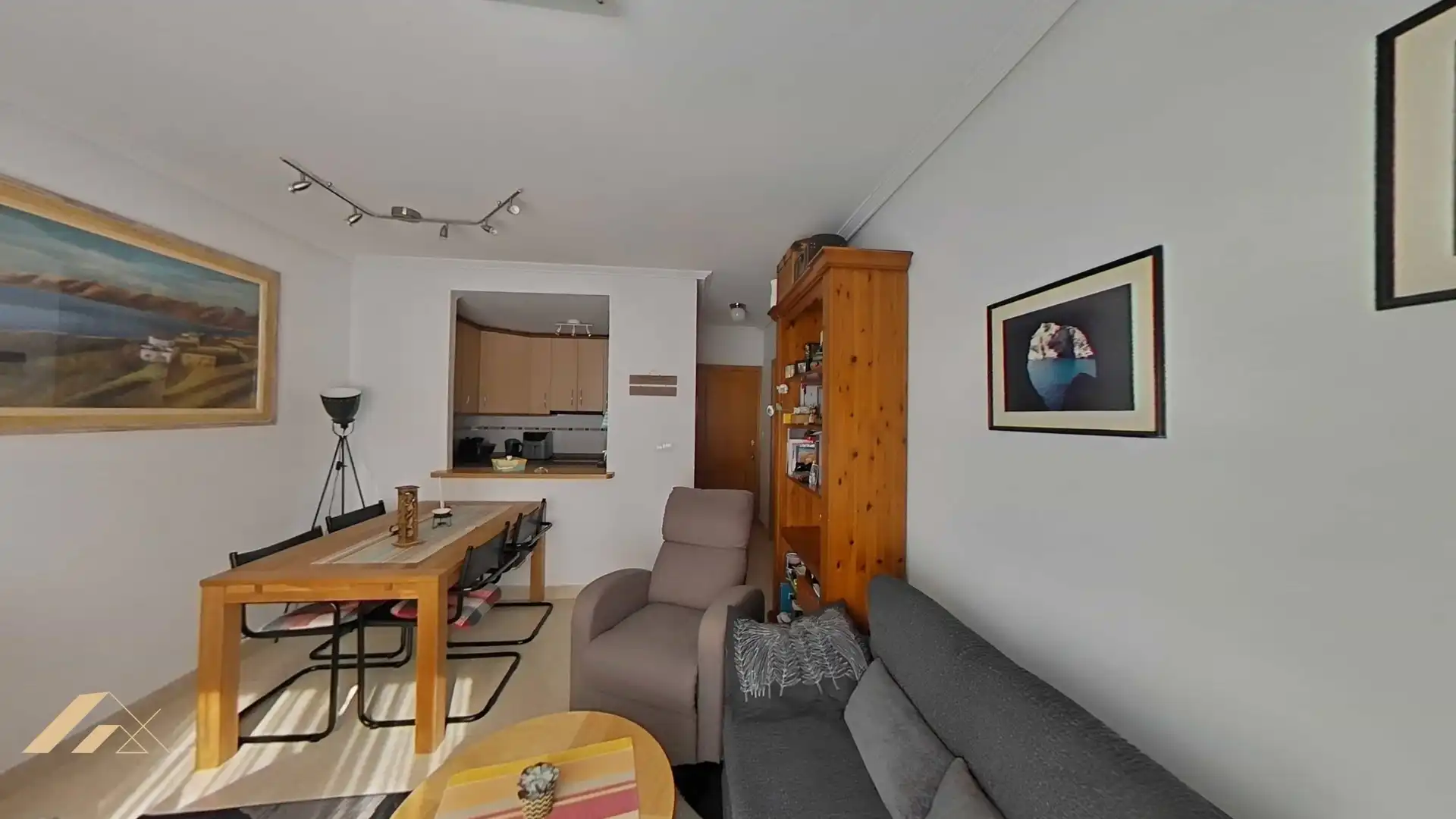 Sala d'estar de Apartament en venda en San Pedro del Pinatar amb Aire condicionat, Calefacció i Moblat