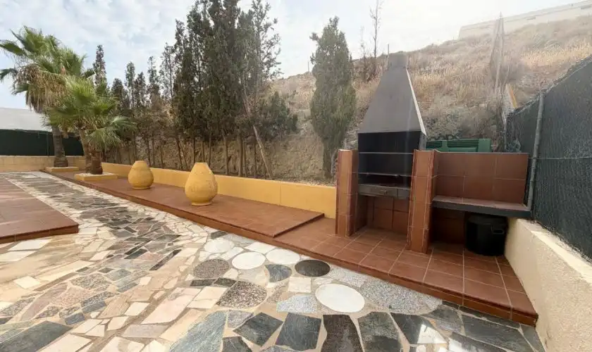 Terrasse von Haus oder Chalet zum Verkauf in Carboneras mit Klimaanlage, Heizung und Privatgarten