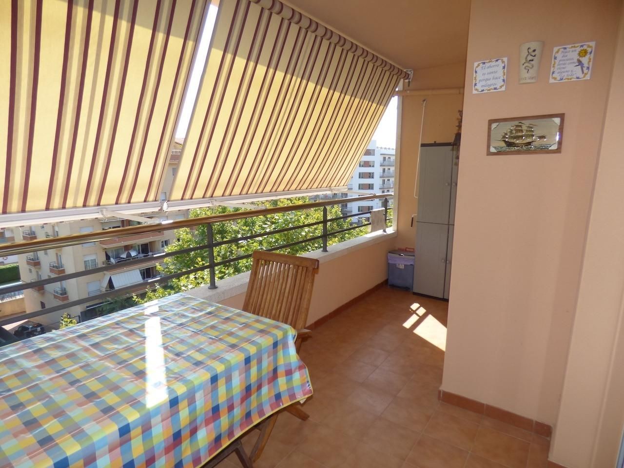 Balcony of Duplex for sale in Malgrat de Mar  with Air Conditioner, Parquet flooring and Terrace