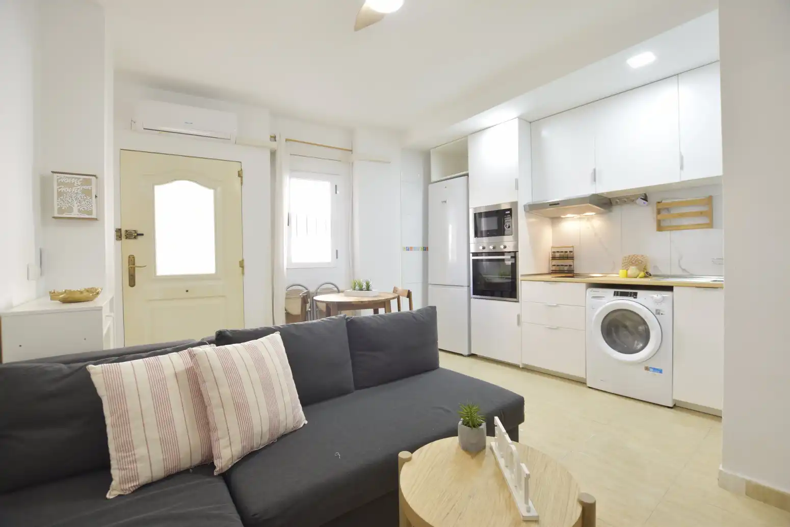 Sala de estar de Piso en venta en Moncofa con Aire acondicionado y Amueblado