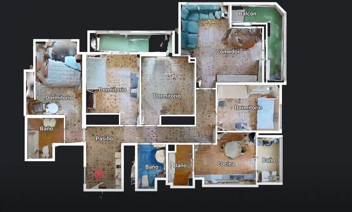 Flat for sale in Albacete  with Air Conditioner, Heating and Private garden