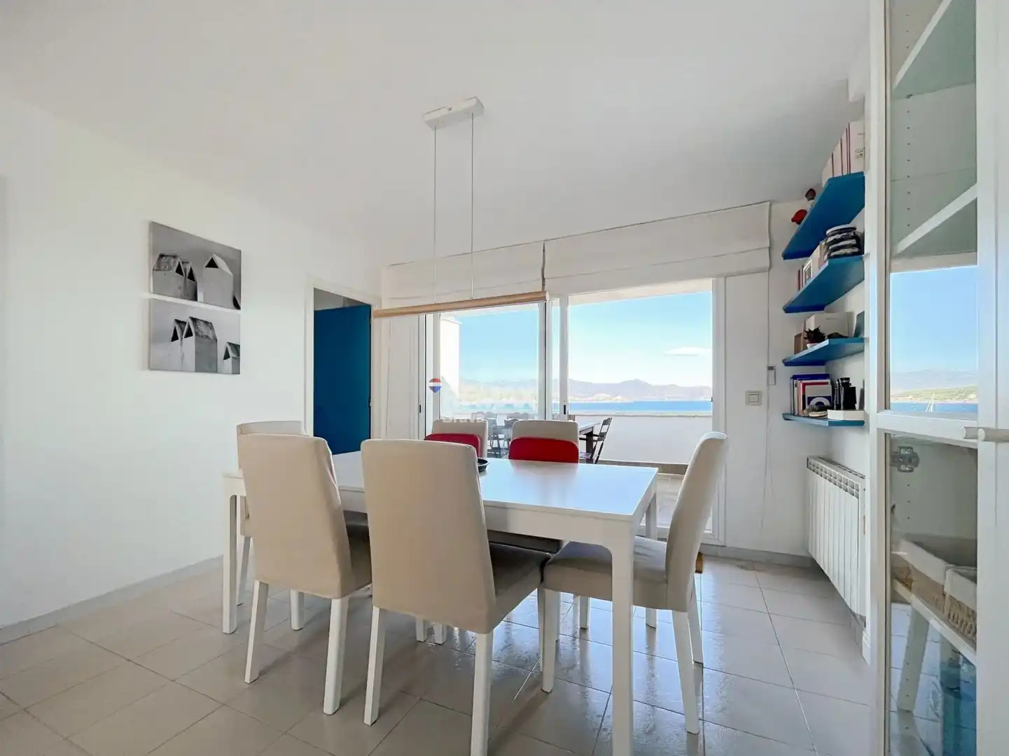 Dining room of Attic for sale in El Port de la Selva  with Air Conditioner, Heating and Terrace