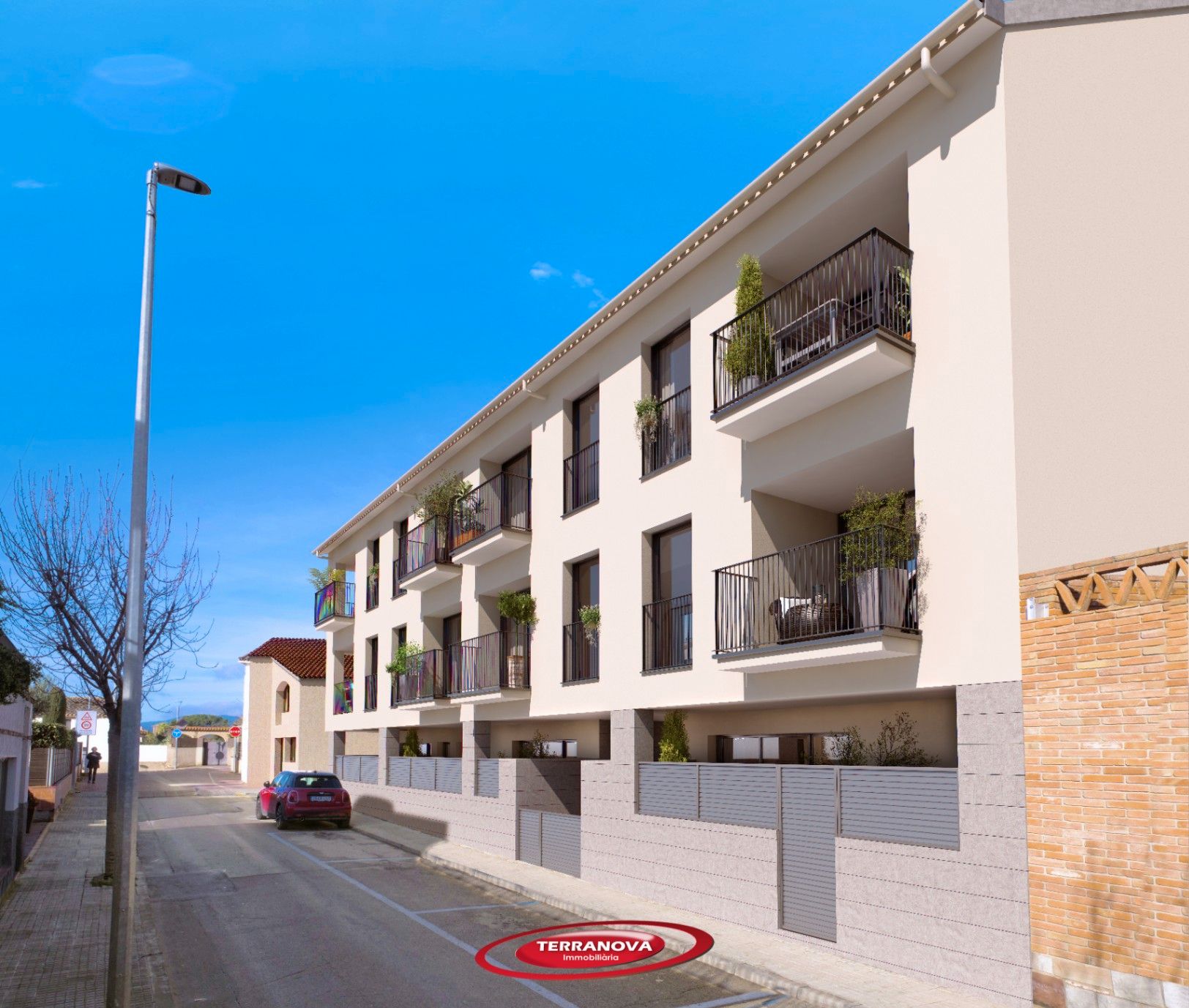 Exterior view of Flat for sale in L'Ametlla del Vallès  with Heating, Terrace and Balcony