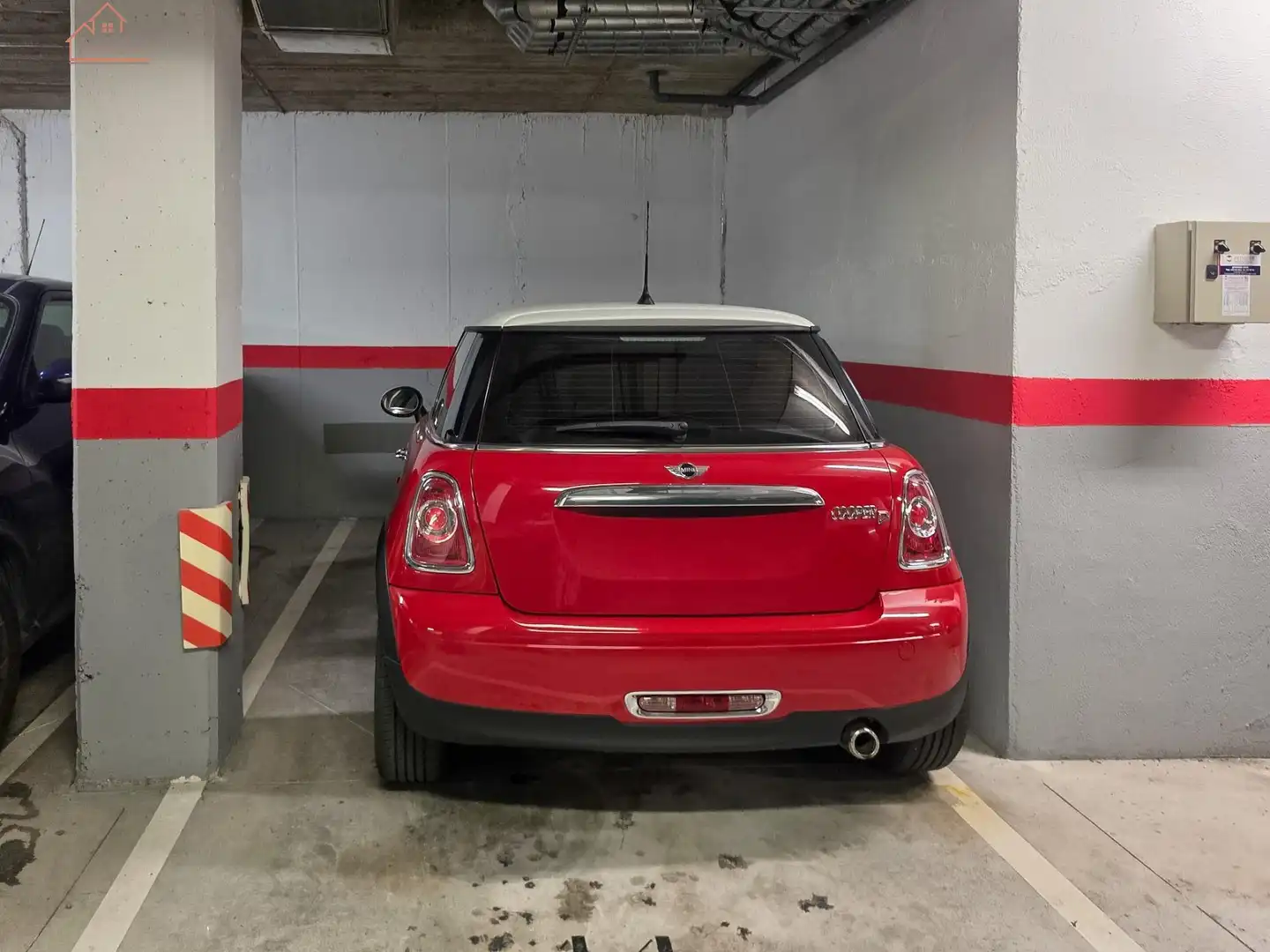 Parkplatz von Dachboden zur Miete in Madrid mit Klimaanlage, Heizung und Terrasse