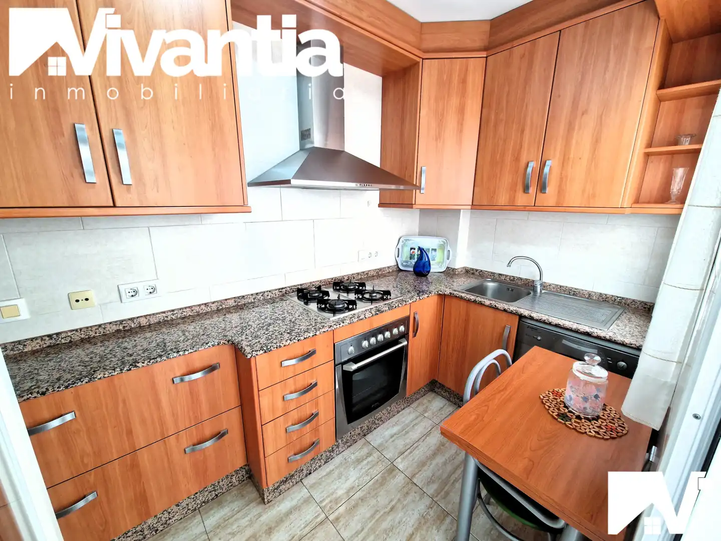 Küche von Wohnung zum Verkauf in Lorca mit Klimaanlage, Heizung und Möbliert