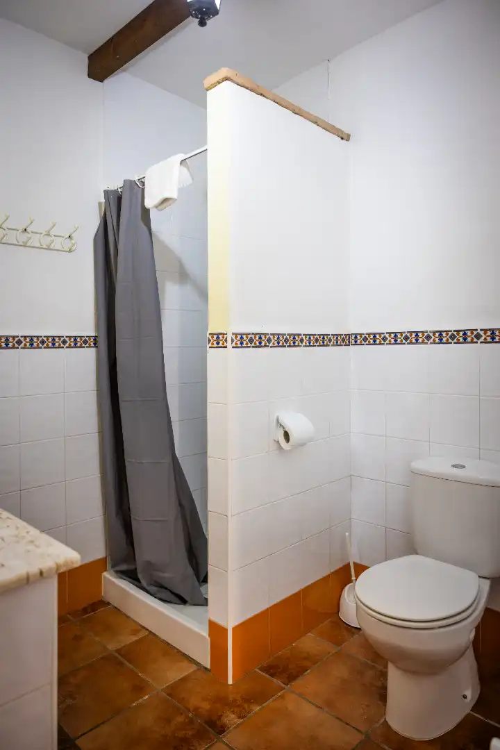 Baño de Finca rústica en venta en Montejaque con Aire acondicionado, Jardín privado y Terraza