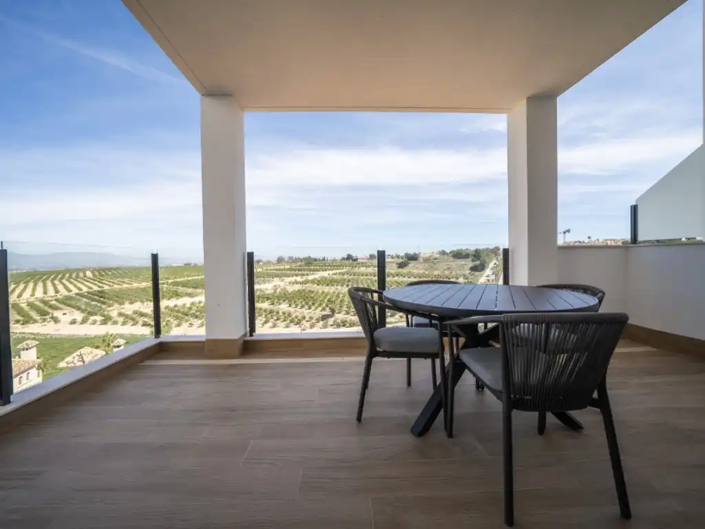 Terrassa de Casa o xalet en venda en Algorfa amb Piscina