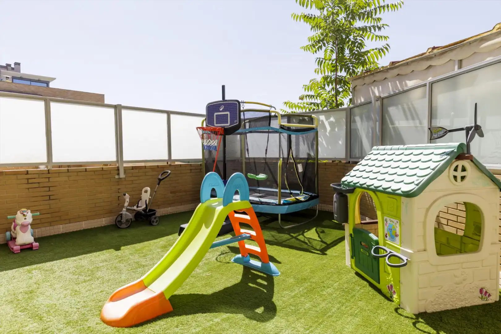 Terrace of Flat for sale in Zaragoza  with Terrace, Storage room and Swimming Pool