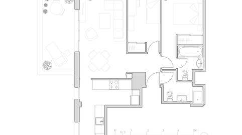 Foto 5 de Àtic en venda a Calle del Jazmín, 48, Costillares, Madrid