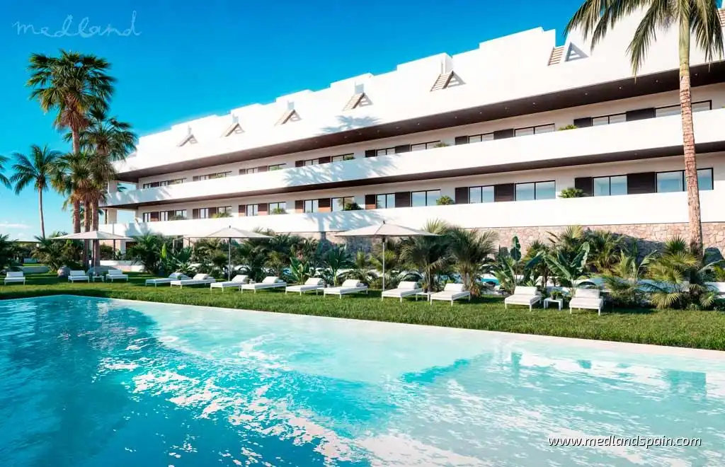 Apartament amb piscina en venda a Balcón de Finestrat - Terra Marina, imagen 2