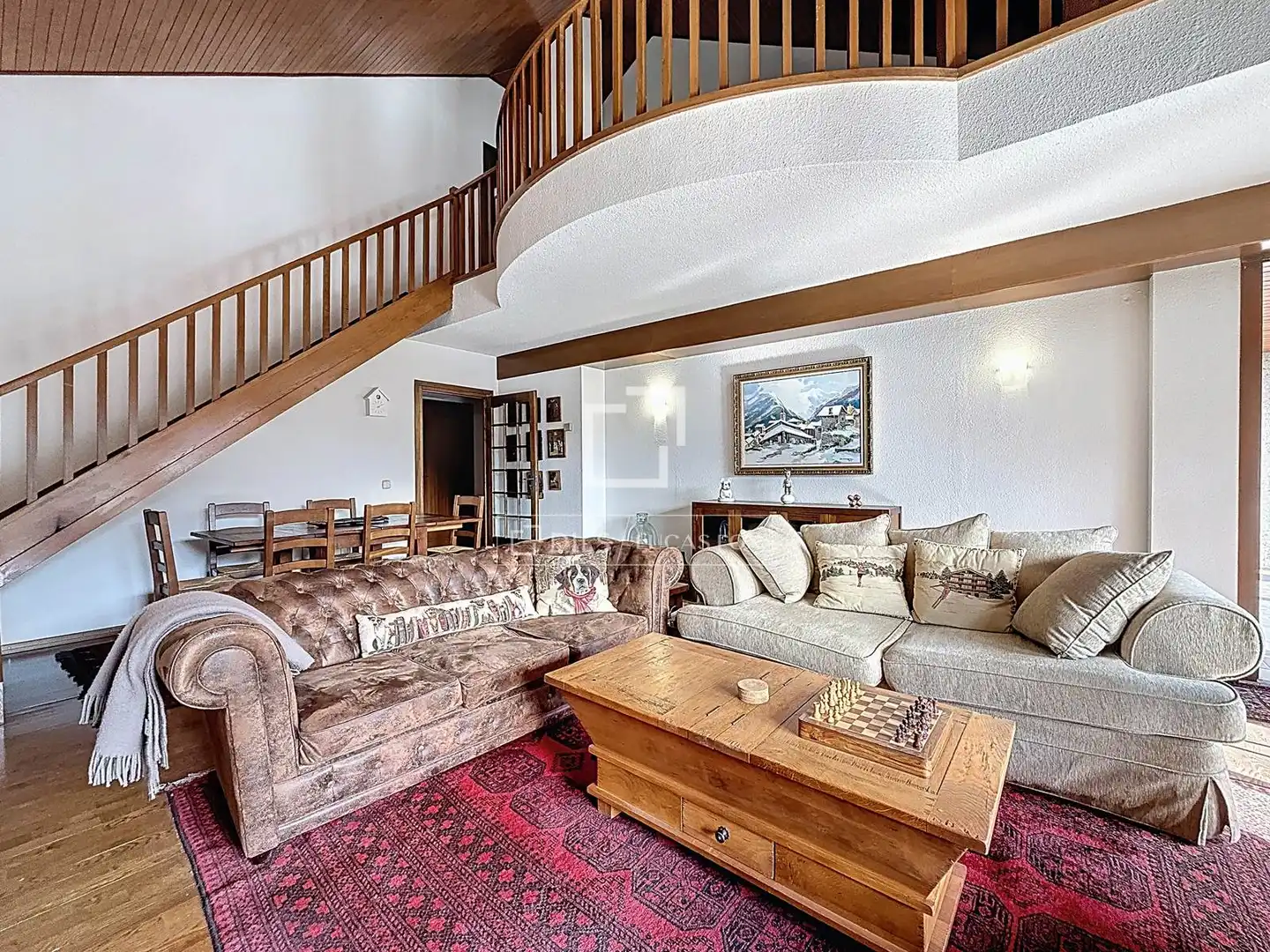Sala de estar de Piso de alquiler en La Massana con Calefacción, Parquet y Terraza