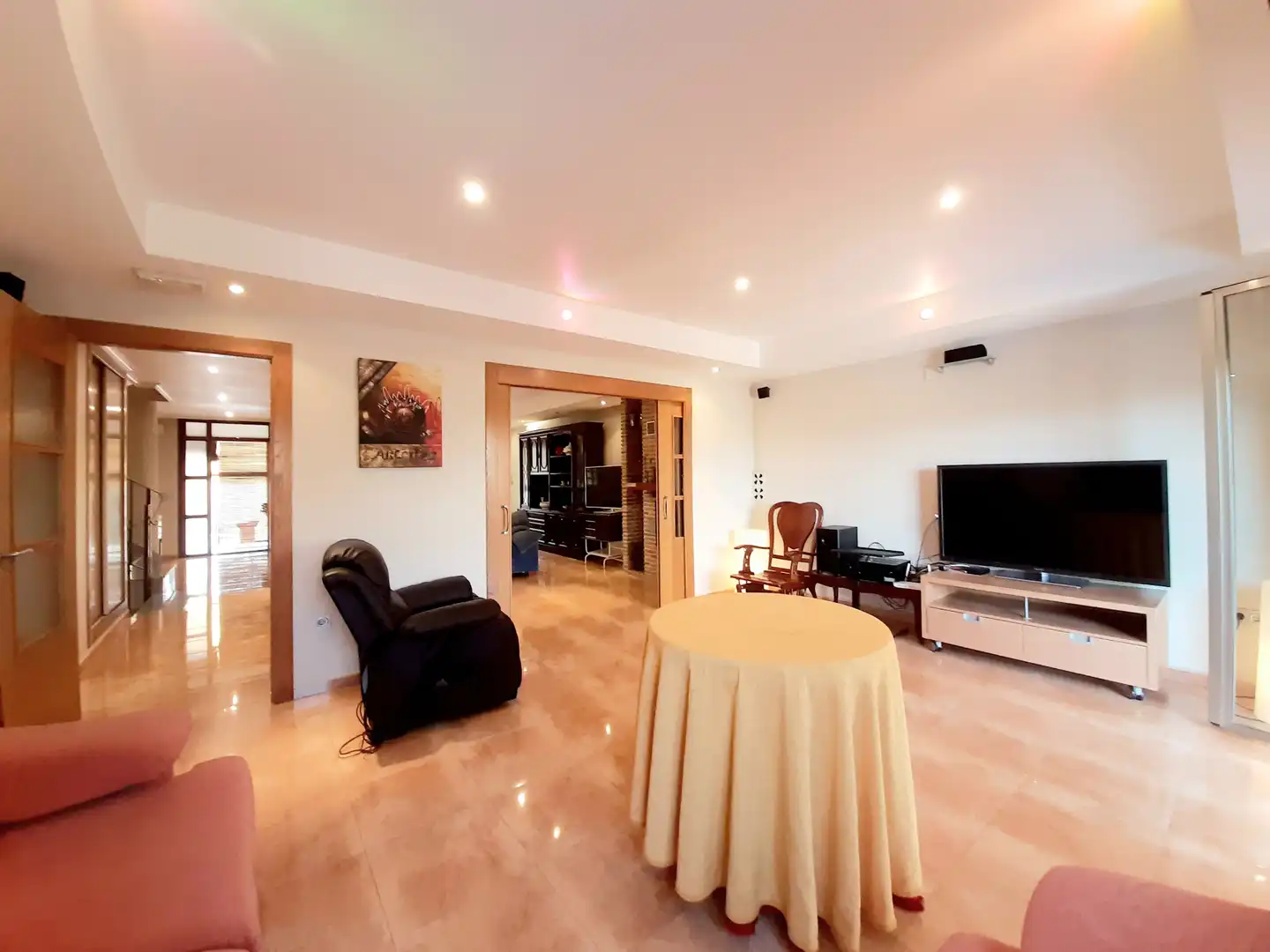 Sala de estar de Casa o chalet en venta en Villanueva del Río Segura con Aire acondicionado, Calefacción y Jardín privado