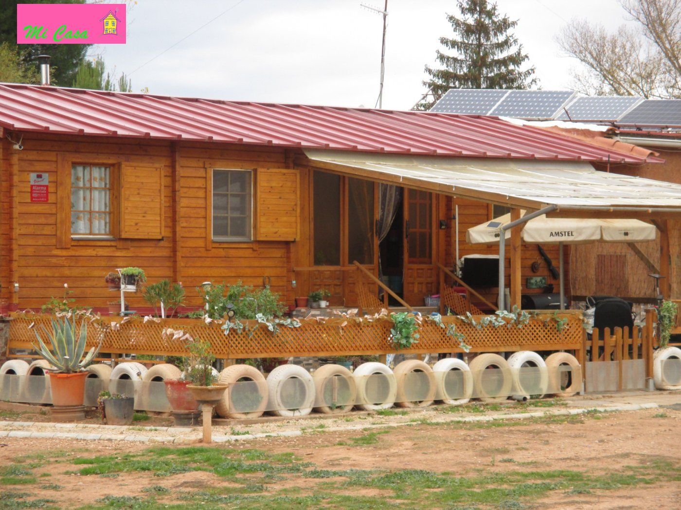 Außenansicht von Country house zum verkauf in Villarroya de la Sierra mit Heizung, Privatgarten und Terrasse