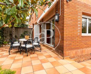 Terrace of Single-family semi-detached for sale in Sant Cugat del Vallès  with Air Conditioner, Terrace and Swimming Pool