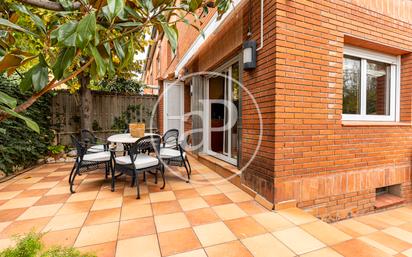 Terrace of Single-family semi-detached for sale in Sant Cugat del Vallès  with Air Conditioner, Terrace and Swimming Pool