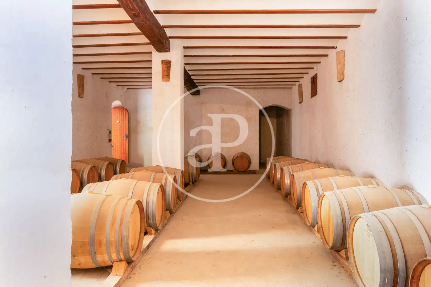 Vista exterior de Finca rústica en venda en Requena amb Aire condicionat, Calefacció i Jardí privat