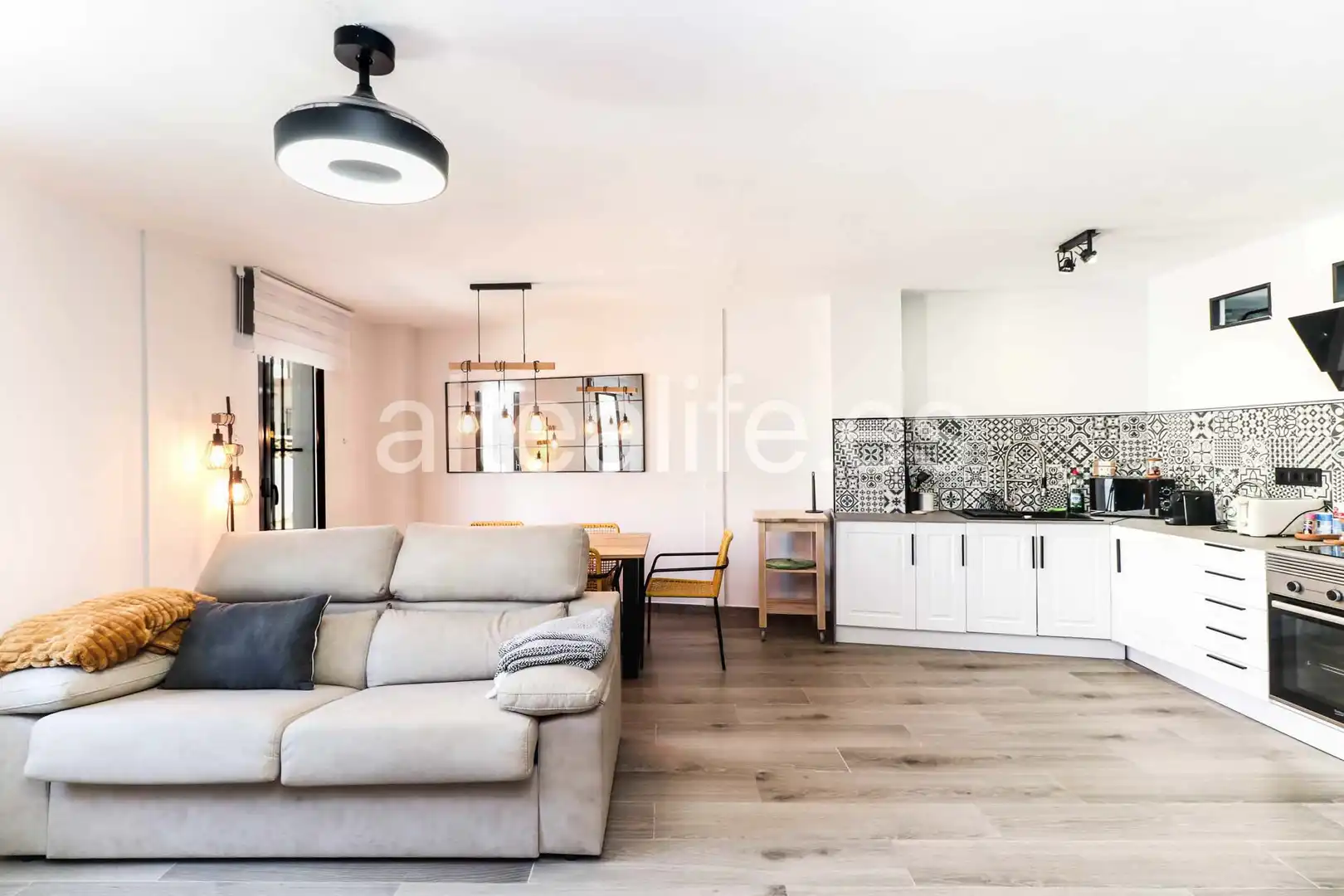 Sala d'estar de Apartament en venda en Altea amb Aire condicionat