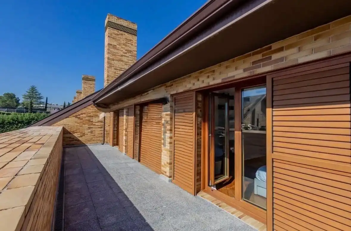 Exterior view of Houses for sale in Ciudalcampo  with Air Conditioner, Heating and Private garden