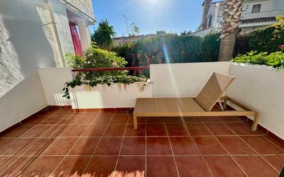 Terrace of Planta baja for sale in Estepona  with Air Conditioner, Swimming Pool and Balcony