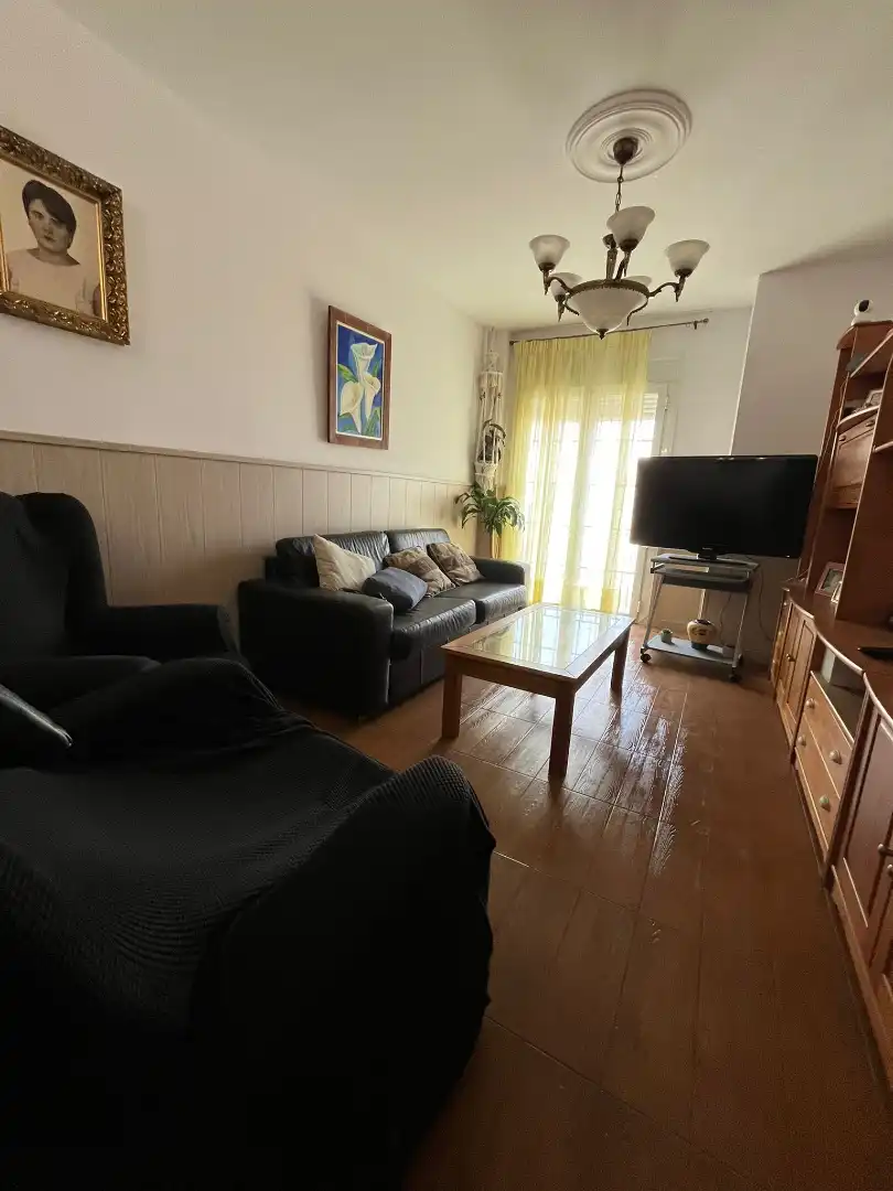 Living room of Flat for sale in Roquetas de Mar  with Terrace