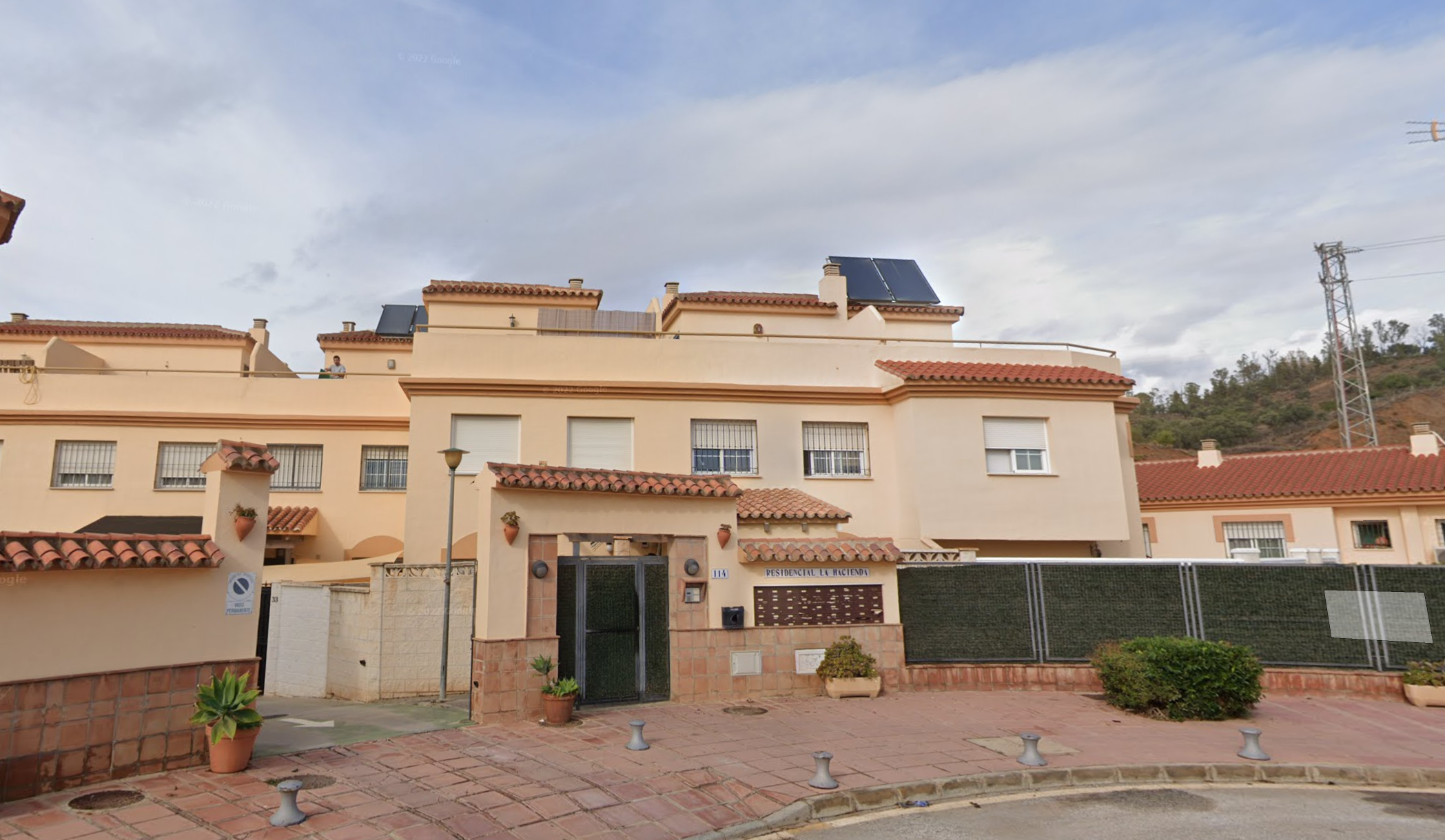 Exterior view of Single-family semi-detached for sale in Vélez-Málaga  with Swimming Pool