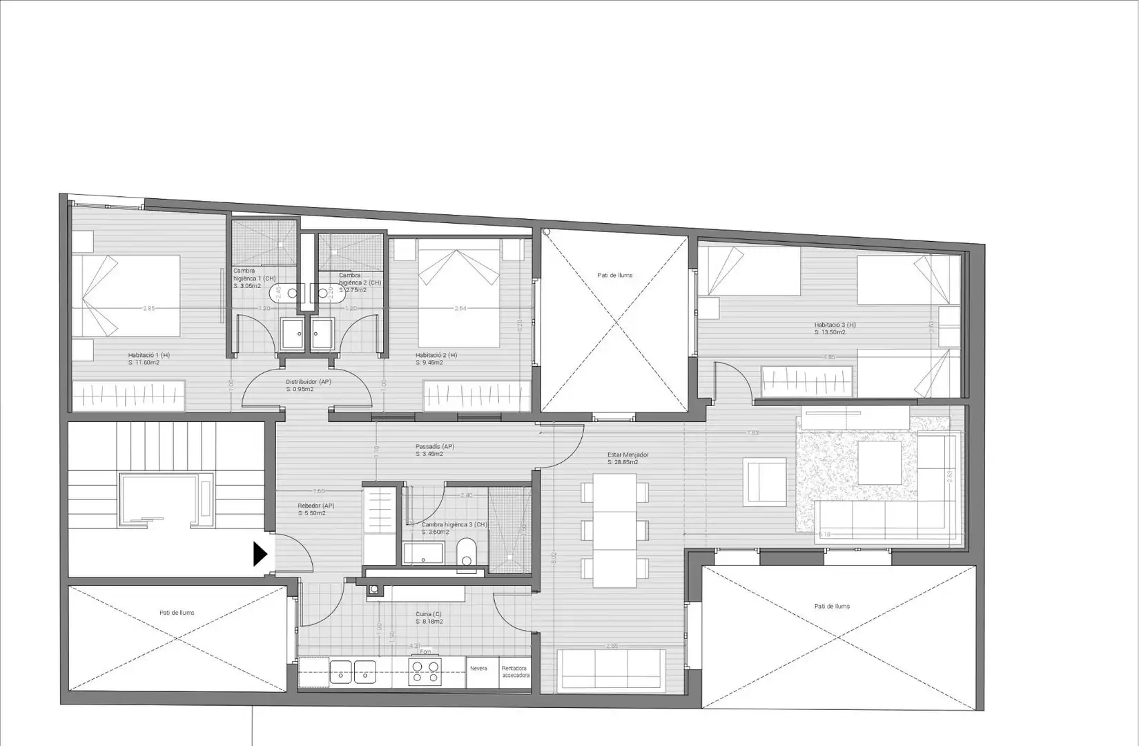 Wohnung mit Aufzug zum Verkauf in Sarrià - Sant Gervasi, imagen 48
