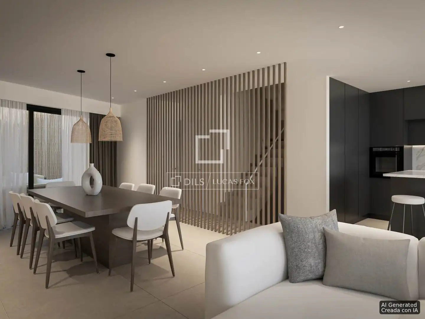 Comedor de Casa o chalet en venta en  Palma de Mallorca con Aire acondicionado, Calefacción y Jardín privado