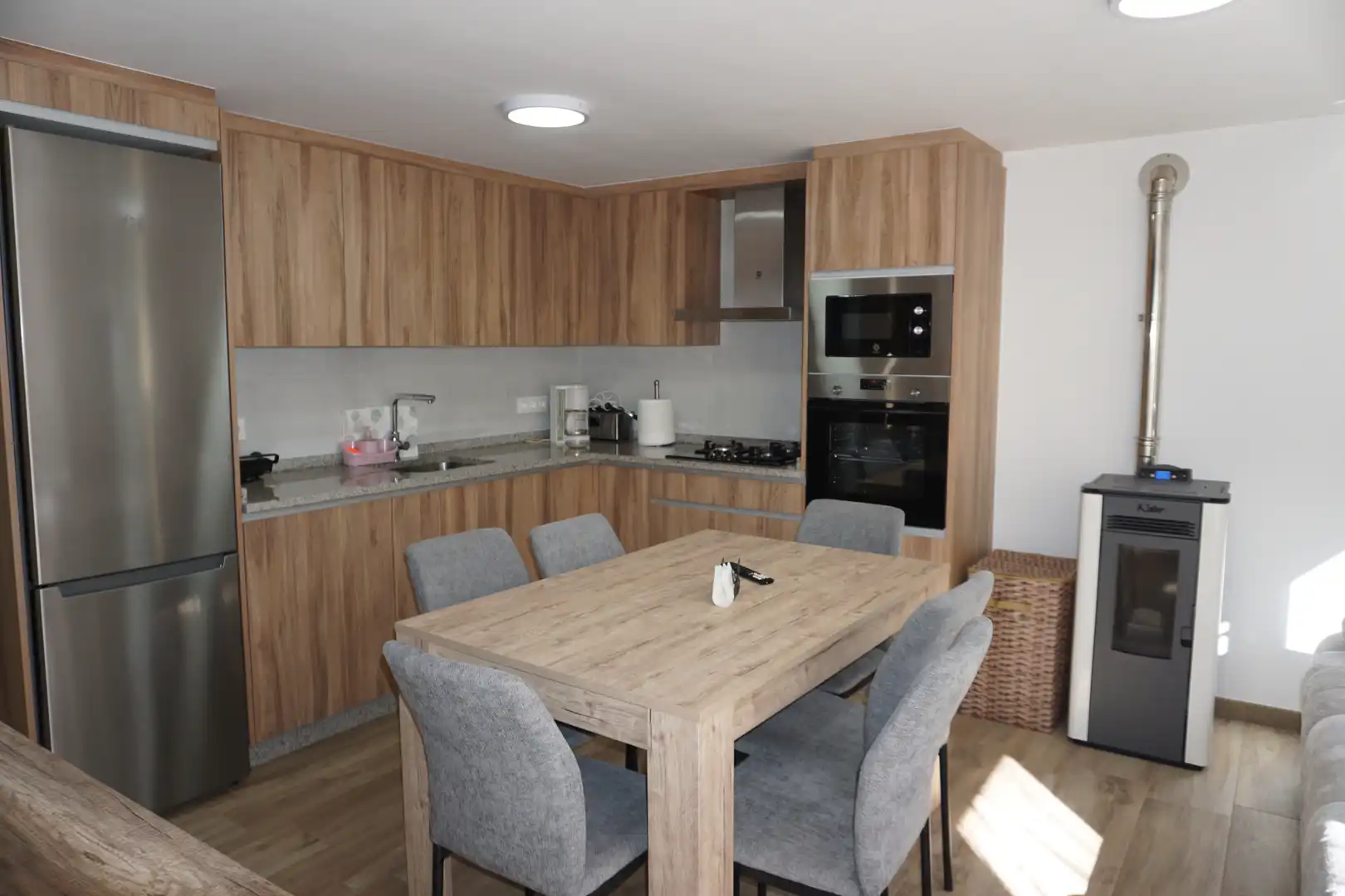 Cocina de Casa o chalet en venta en Santiso con Calefacción, Jardín privado y Amueblado